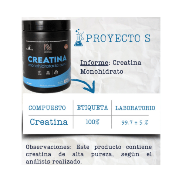 CREATINA NATURAL NUTRITION 350 GR
